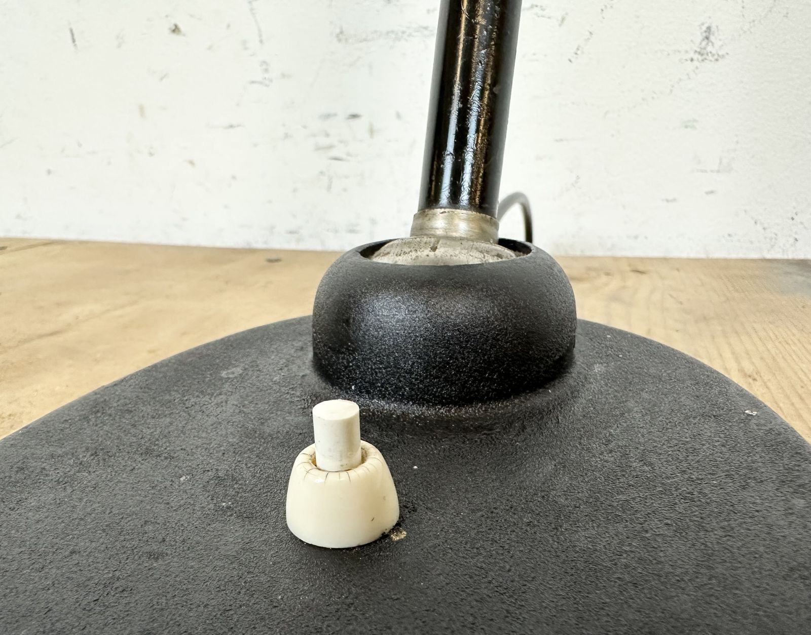 photo for sale Vintage Black Table Lamp By Christian Dell For Bur Bunte & Remmler, 1930s