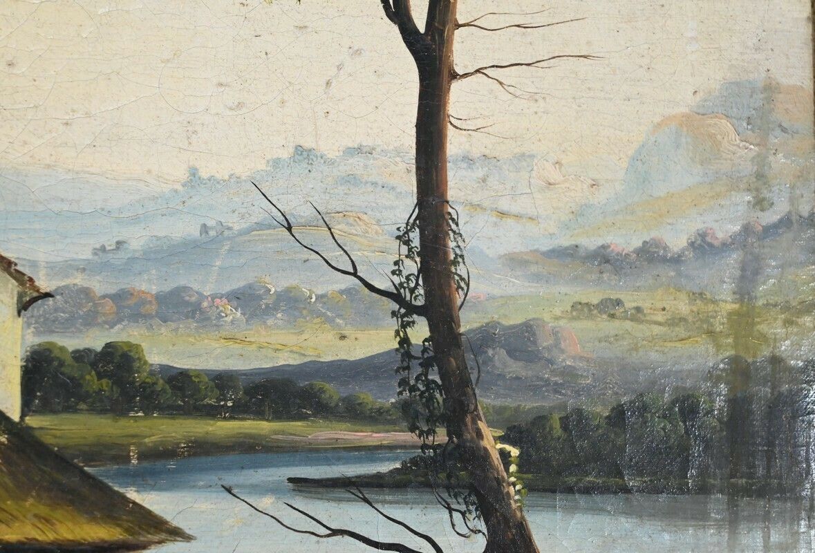 1561.48 Trumeau Mirror In Golden Wood – Late 19th Century photo