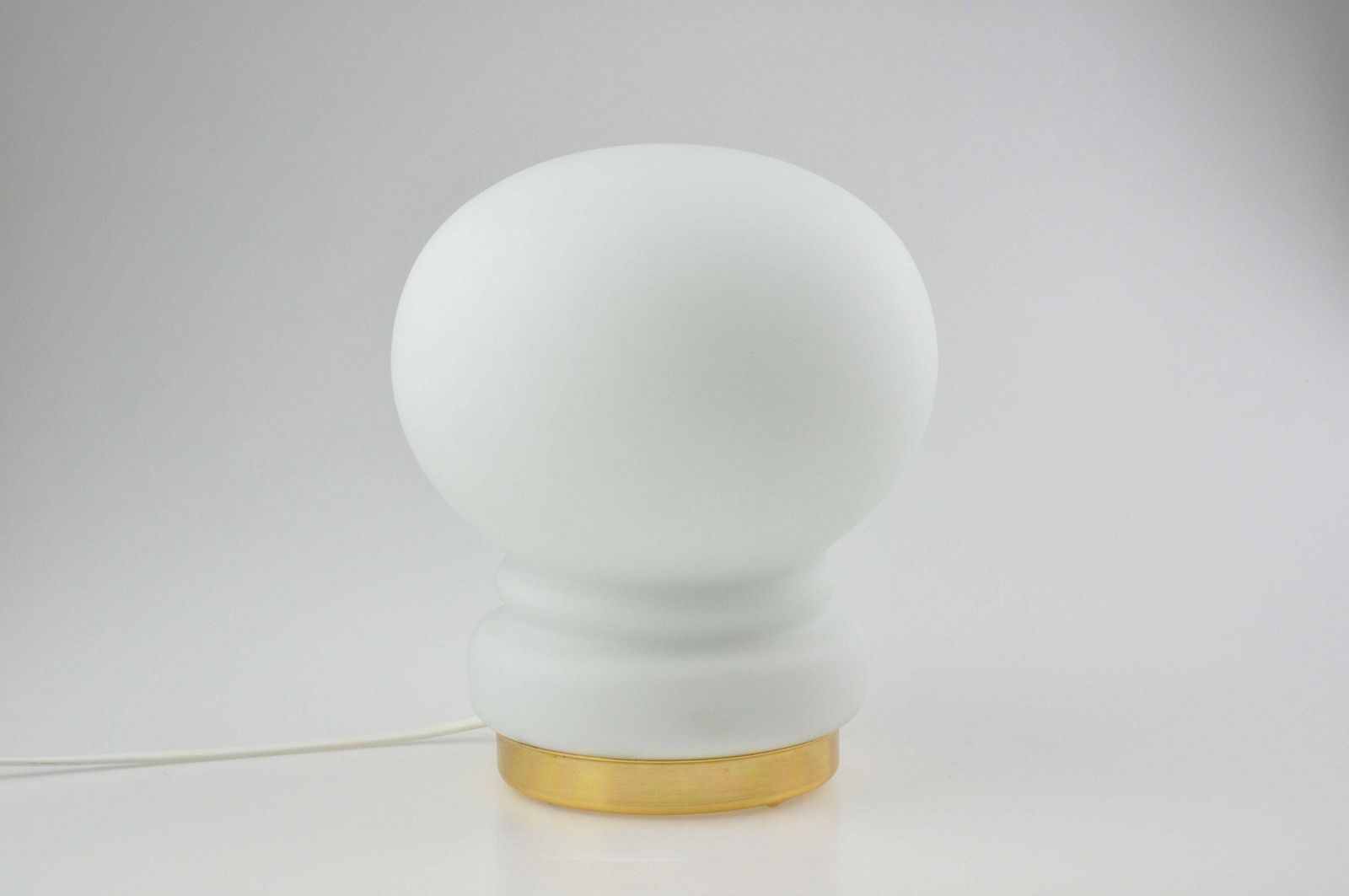 Glazen Lamp, Bureaulamp, Mid Century Lamp, Tafellamp, Bedlampje, Mid Century Verlichting, Moderne Lamp, Vintage Lamp, Vintage Verlichting