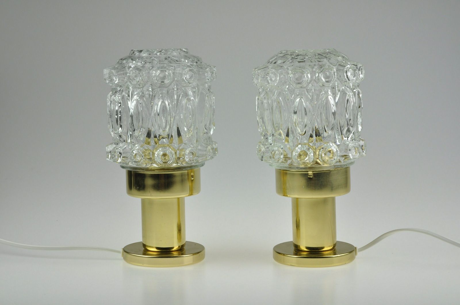 Paar Lampen, Paar Nachtkastlampen, Nachtkastlamp Paar, Nachtkastlampen, Nachtkastlamp, Tafellamp, Bureaulamp, Mid Century Lampenpaar photo furniture