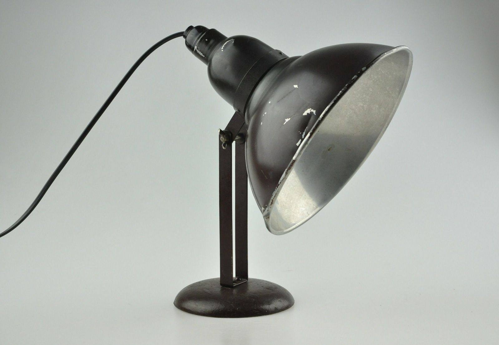 Industrial Desk Lamp, Industrial Lamp, Architect Lamp, Desk Lamp, Mid Century Lamp, Brown Lamp, Table Lamp Desk Light, Vintage Lights
