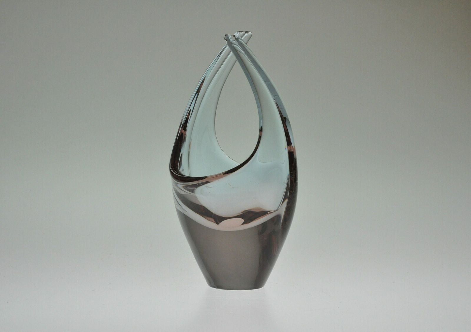 Miroslav Klinger Zbs Mand, Glazen Mand, Tsjechisch Glas, Alexandrietglas, Mid Century Glas, Tsjechische Glazen Mand, Vintage Glazen Vaas photo 93.0