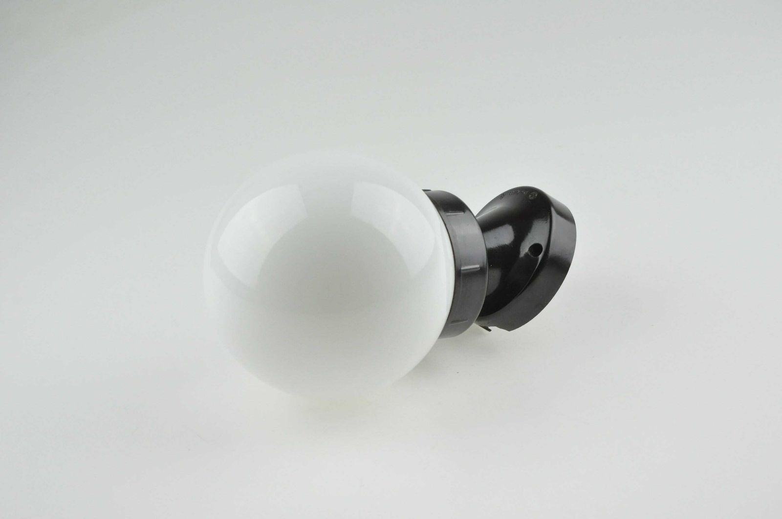 Bauhaus Bakelite Lamp, Bauhaus Lamp, Globe Lamp, Glass Globe Lamp, Wall Lamp, Wall Light, Mid Century Lamp, Vintage Light, Vintage Lighting