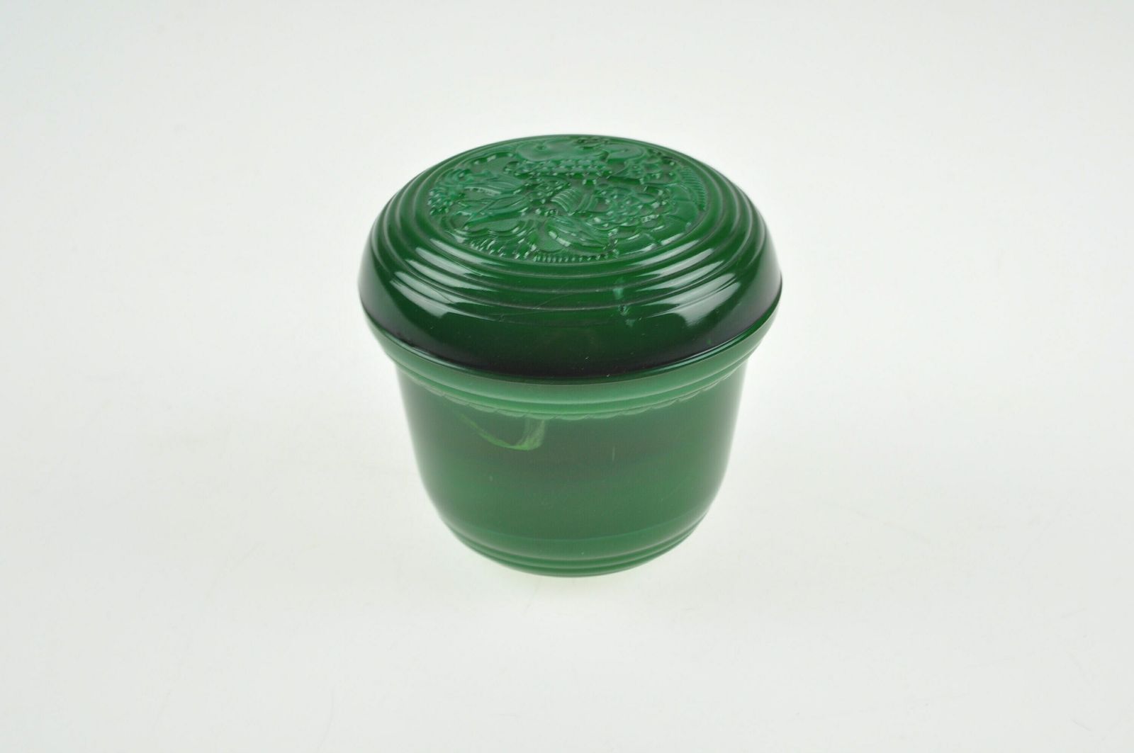 Malachite Trinket Box With Floral Theme, Art Deco Box, Malachite Box, Malachite Bowl, Trinket Box, Trinket Bowl, Malachite Glass, Malachite photo 66.0