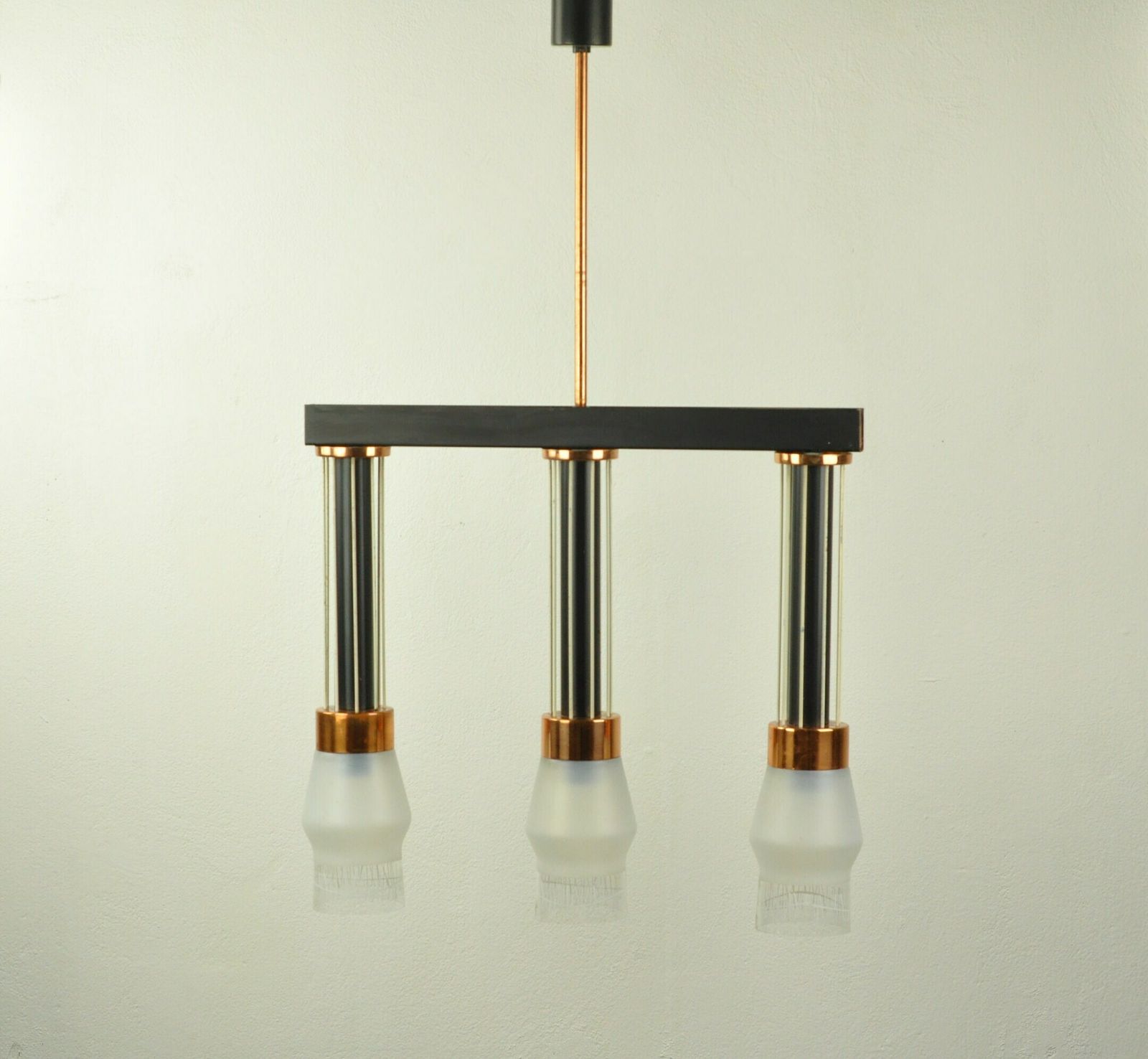 3 Light Mid Century Ceiling Lamp, Mid Century Lighting, Mid Century Lamp, Ceiling Light, Ceiling Lighting, Mid Century Modern, Lighting photo Lighting