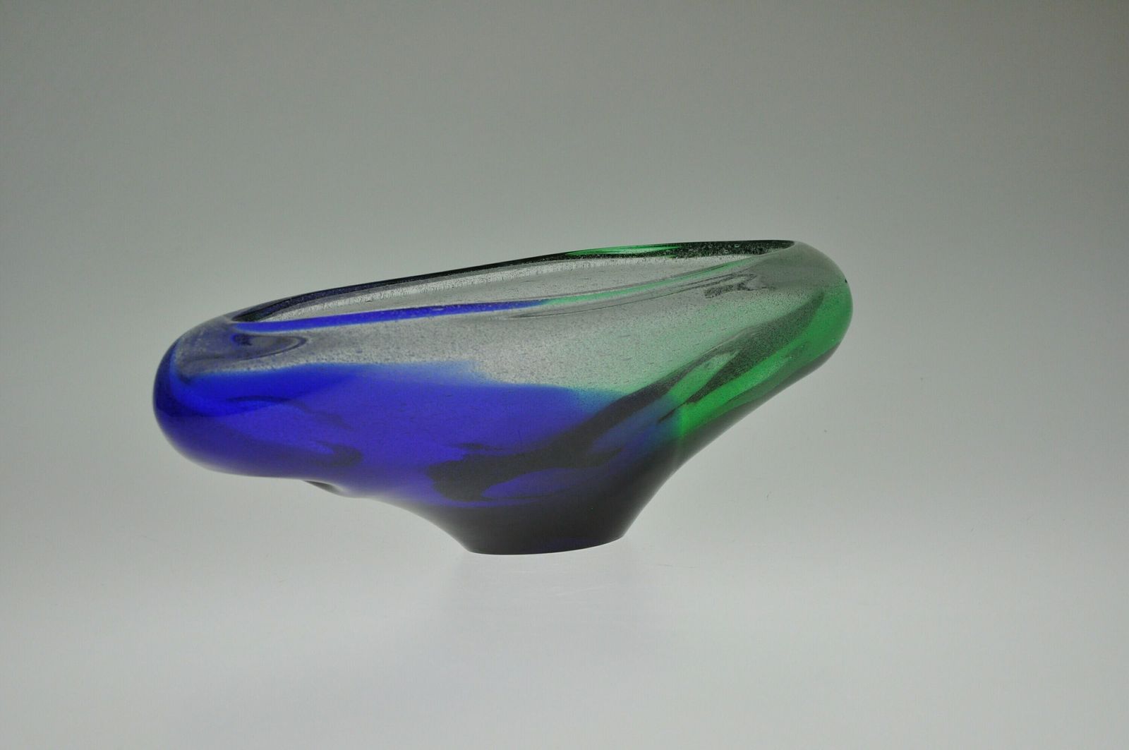 Ladislav Palecek Skrdlovice Glass Bowl, Glass Bowl, Vintage Glass, Vintage Bowl, Antique Glass, Czech Glass, Art Glass Bowl, Bowl photo Home Decor