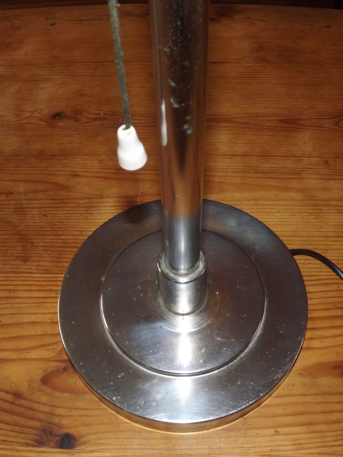 photo for sale Mazda Art Deco Lamp, 1930s, Glass
