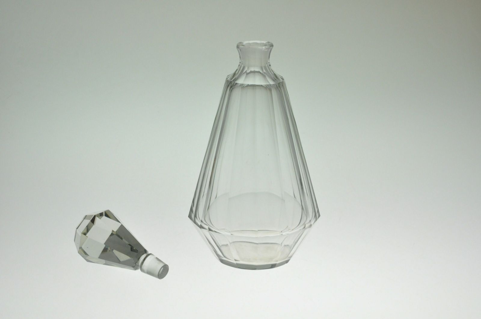 Vintage Tsjechische Moser Glazen Karaf, Karafglas, Vintage Karaf, Moser Glas, Tsjechisch Geslepen Glas, Tsjechisch Glas, Antieke Karaf, Tsjechisch photo 220.0