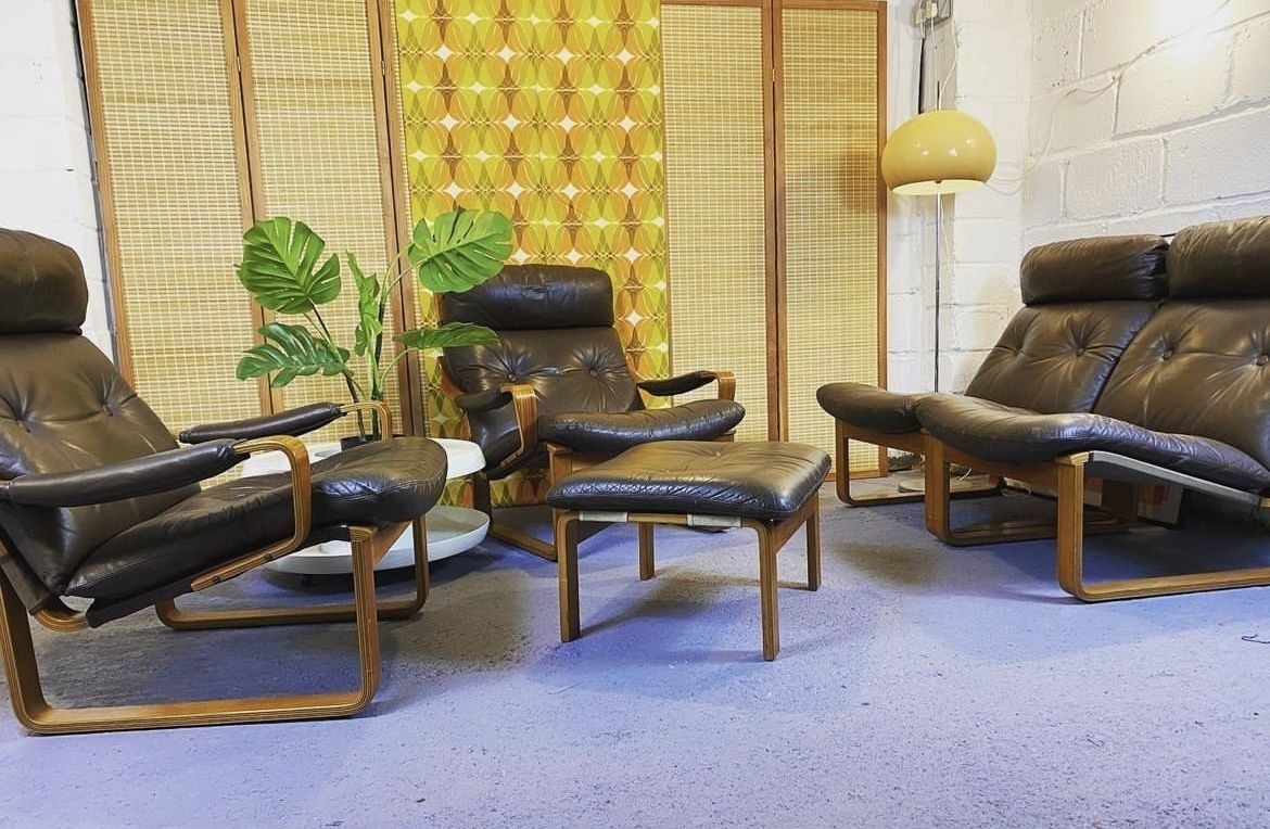 * Sold * Mid Century Chairs . Tessa T8 By Fred Lowen photo vinterior