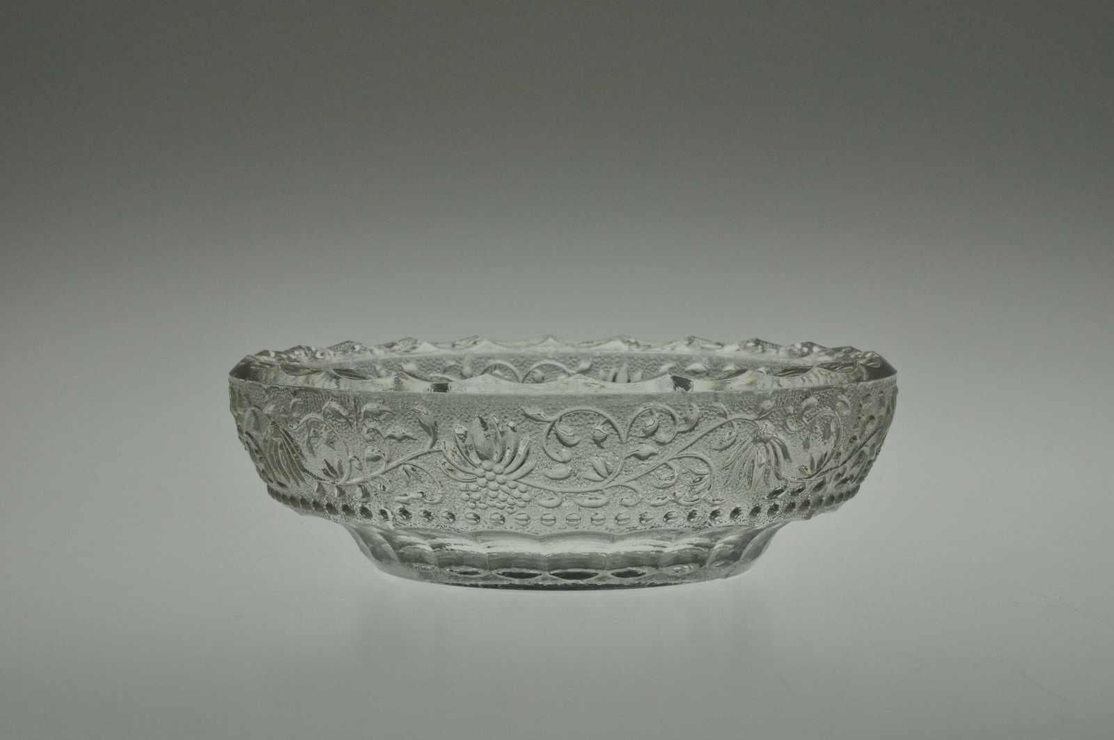 Pavel Panek Onion Glass Ashtray Bowl, Sklo Union Glass Ashtray, Czech Glass Ashtray, Czech Bowl, Czech Glass Bowl, Rudolfova Hut