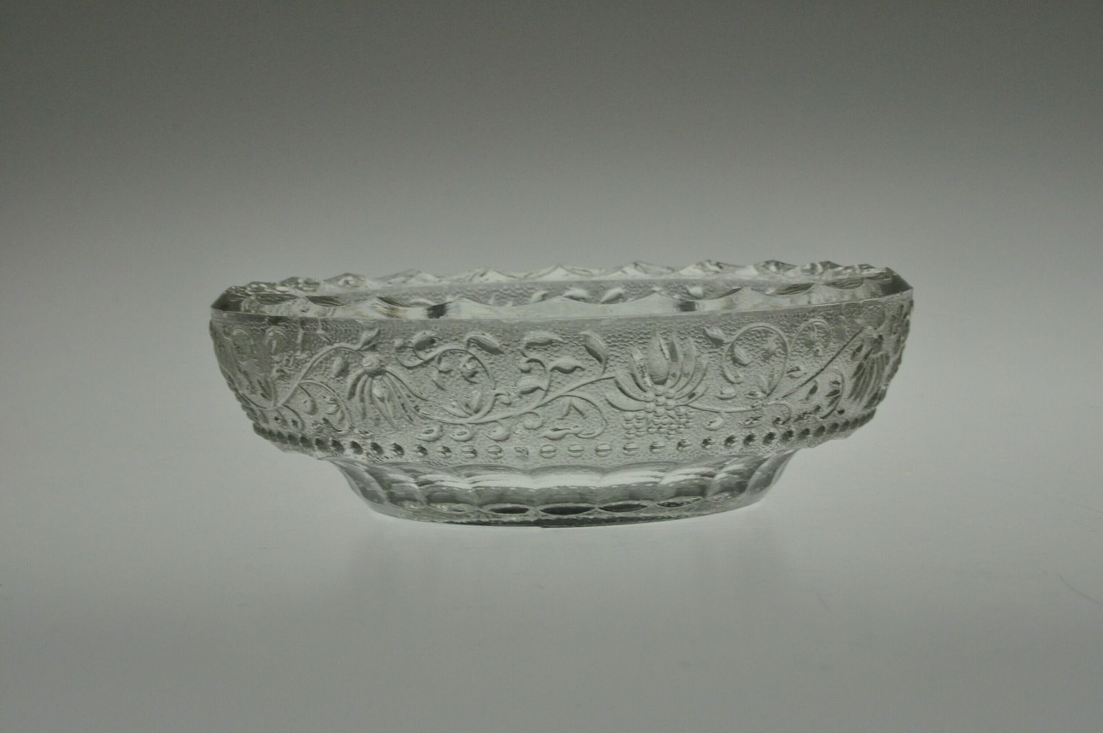 Pavel Panek Onion Glass Ashtray Bowl, Sklo Union Glass Ashtray, Czech Glass Ashtray, Czech Bowl, Czech Glass Bowl, Rudolfova Hut photo for sale