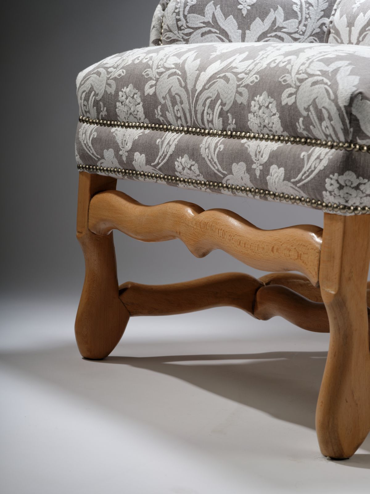 The Antique French ‘Os De Mouton’ Armchair, France Circa 1900 photo 3795.0