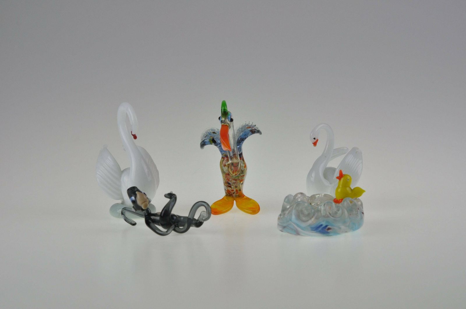 Vintage Glass Animal Figurines, Glass Animals, Vintage Glass Figurines, Handmade Glass Figurines, Miniature Glass Figurines, Czech Glass