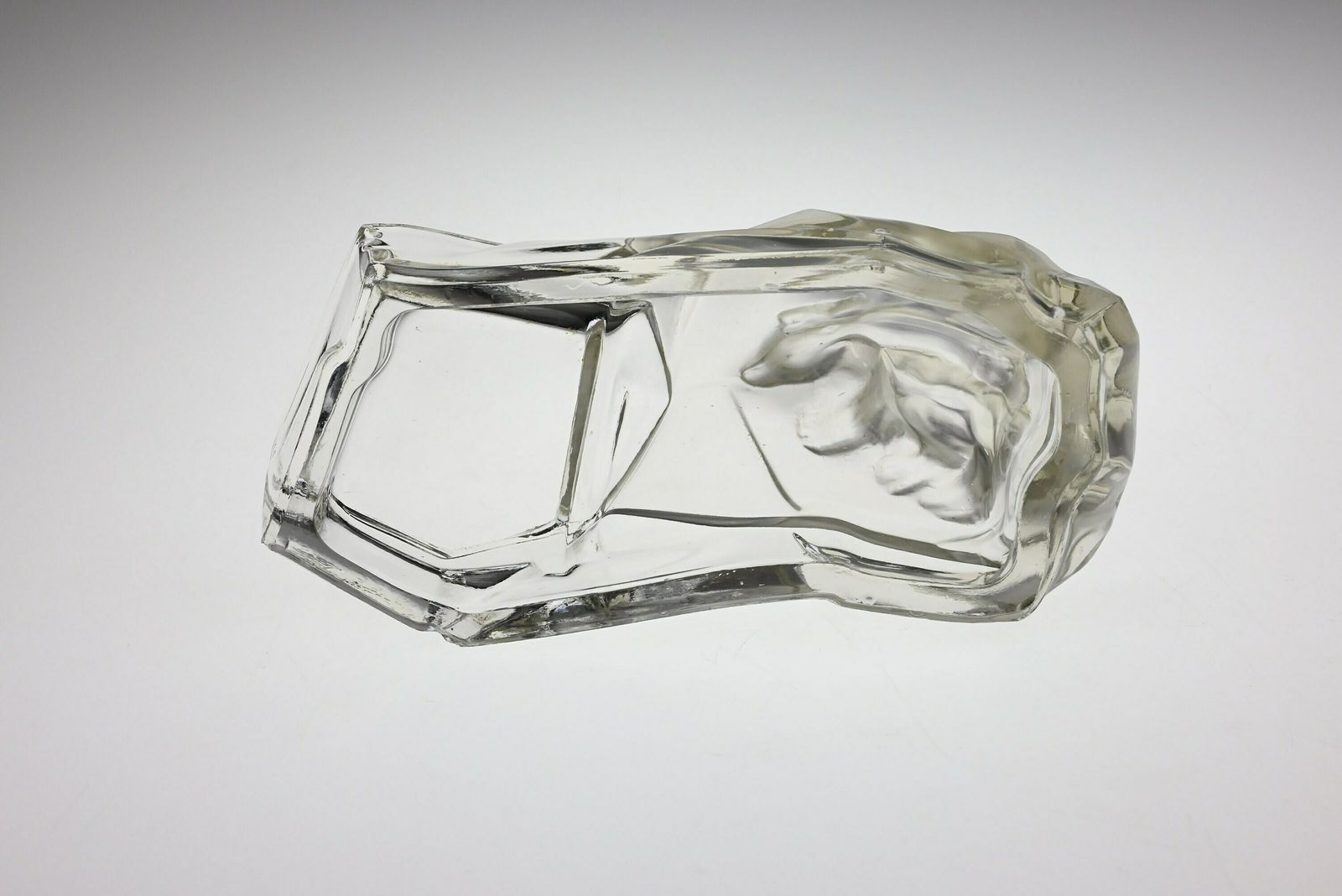 Karel Zentner Vintage Glass Ashtray, Antique Art Deco  Bowl photo buy