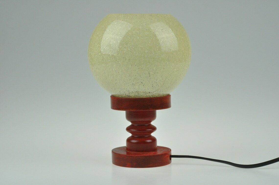 Mid Century Desk Lamp, Wooden Lamp, Desk Wooden Lamp, Vintage Lamp, Table Lamp, Desk Lamp, Bedside Lamp, Mid Century Lamp, Table Light photo furniture