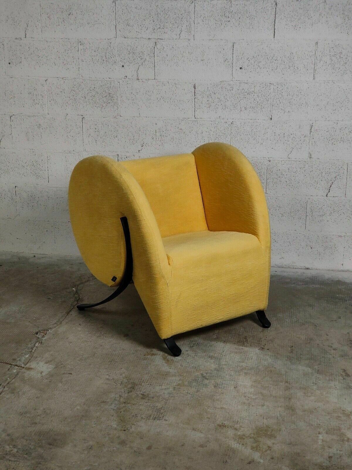 Virgola Armchair By Yaacov Kaufman For Arflex   Italy   90's photo furniture
