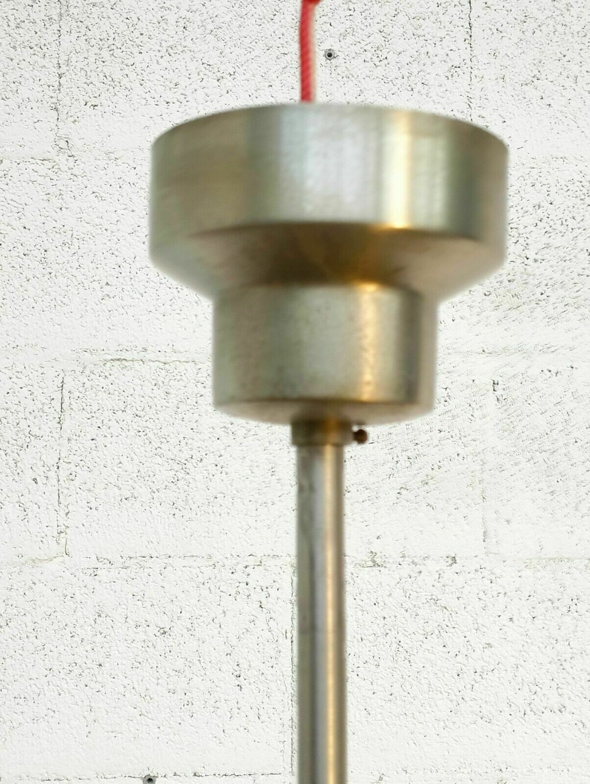 Glass Pendant Lamp “Kappa” Model By Sergio Mazza For Artemide 60s photo vinterior