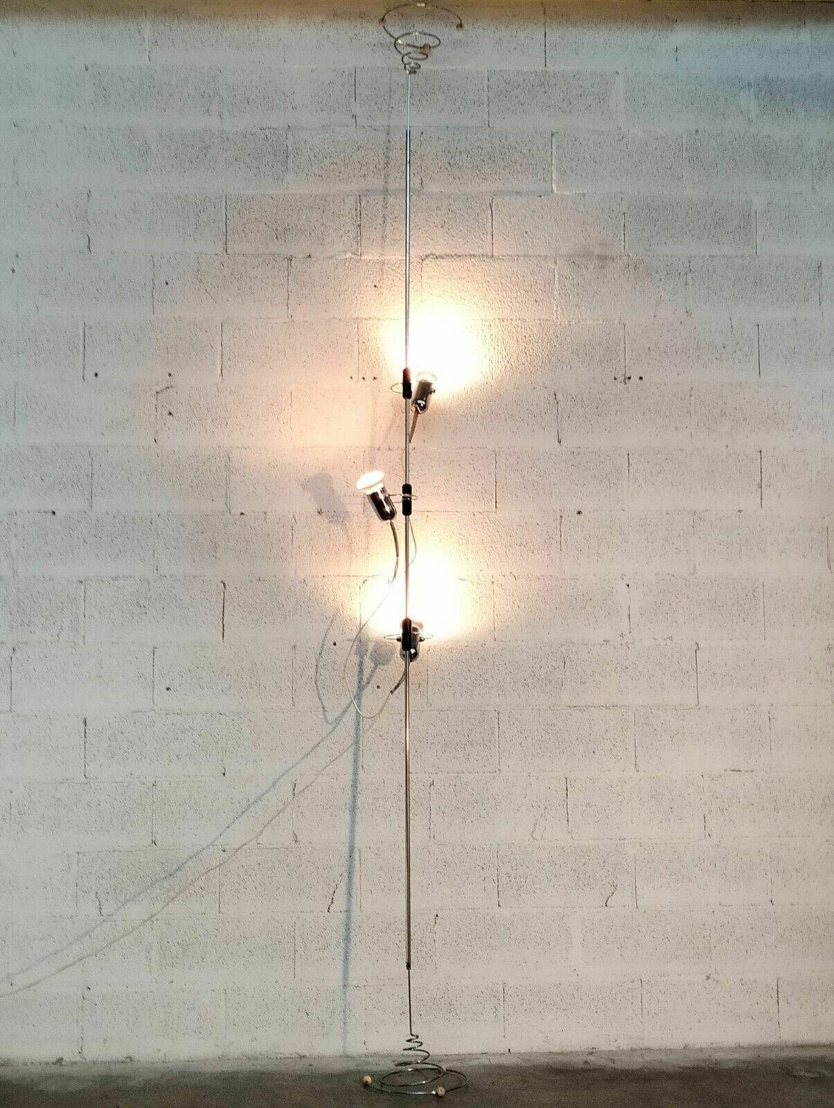 Adjustable Floor Lamp Sky By Francesco Fois For Reggiani 60's 70's