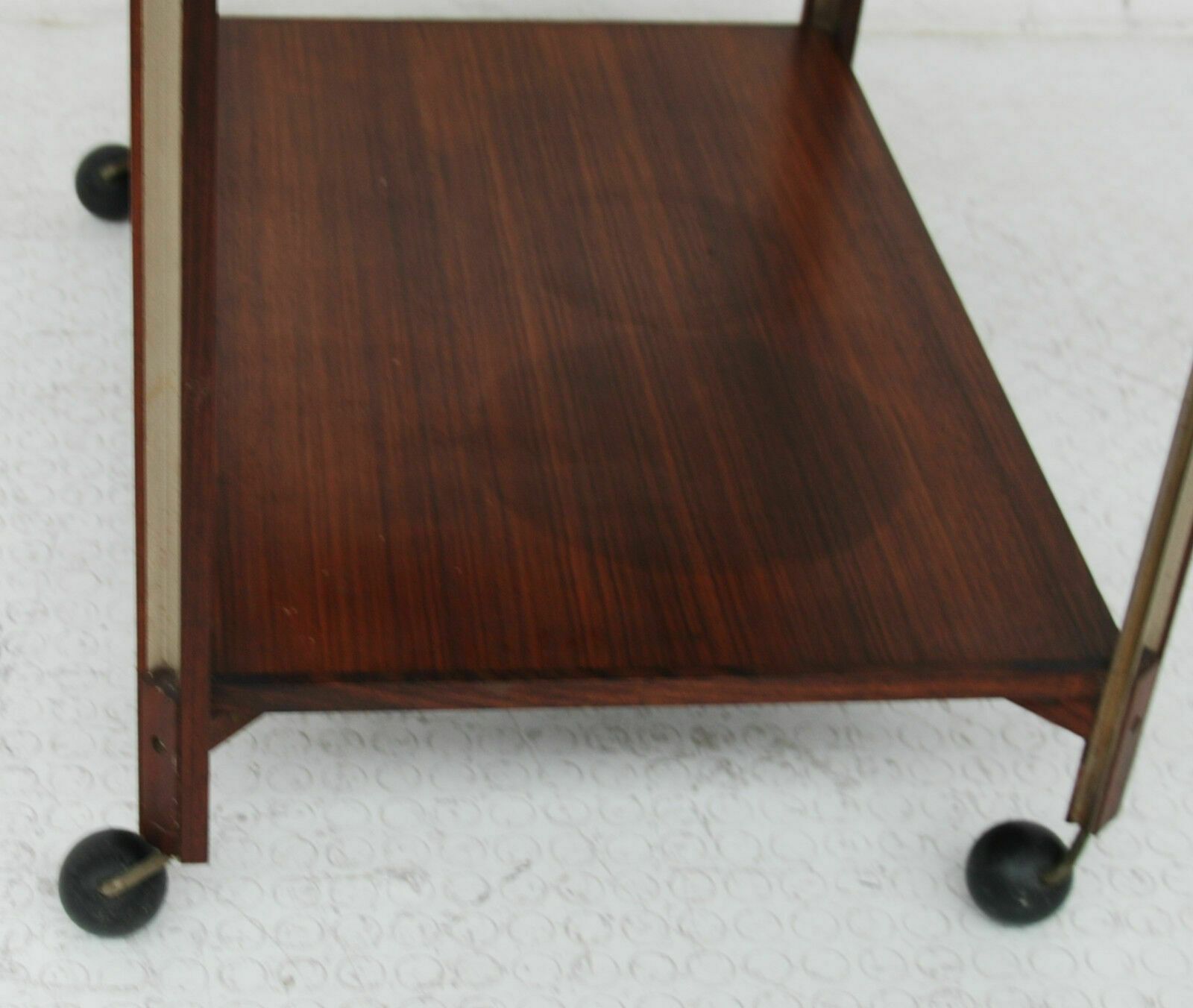 Ico Parisi For Stildomus, 60s Wooden Trolley Cart photo 927.0