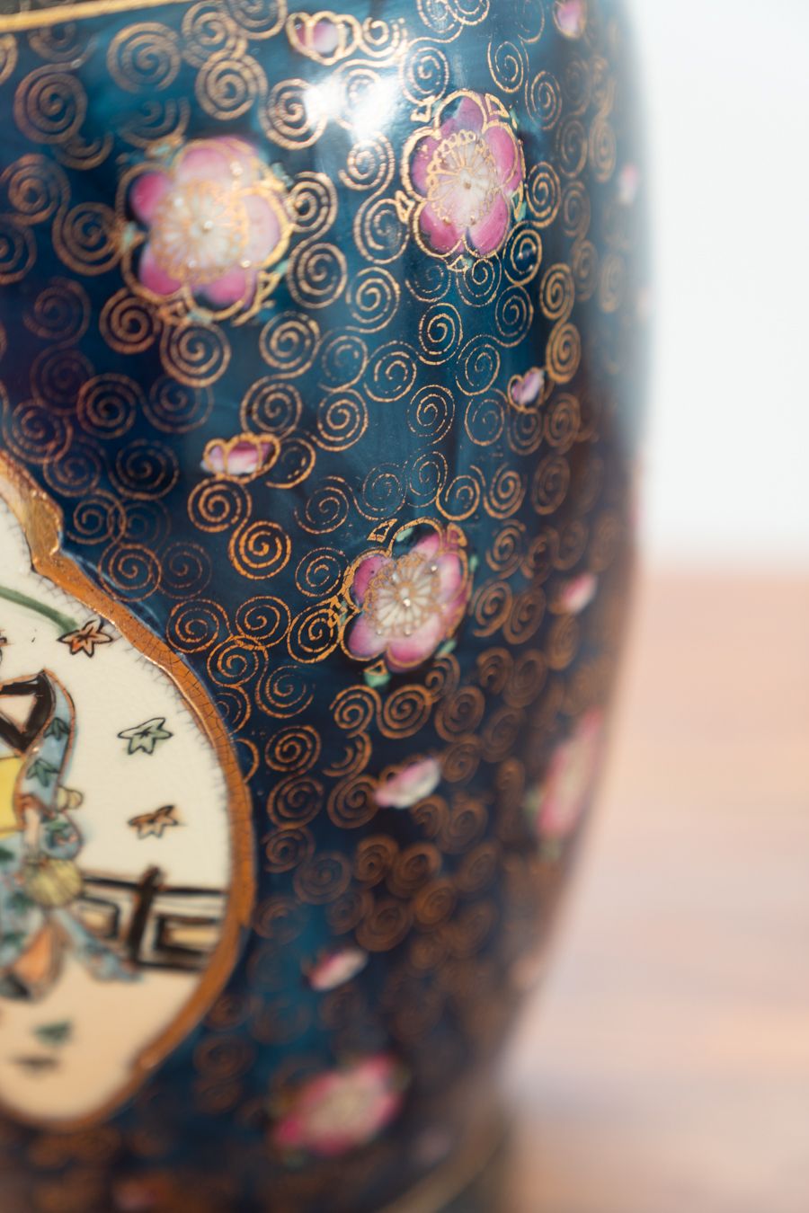 Japanese Porcelain Vases, Meiji Period, 19th Century Oriental Porcelain Art, Set Of 2 photo 450.0