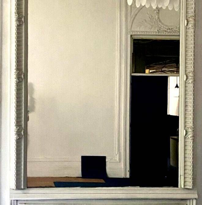 Louis XVI Style Mirror In Wood And Carved Stucco 20th Century photo furniture