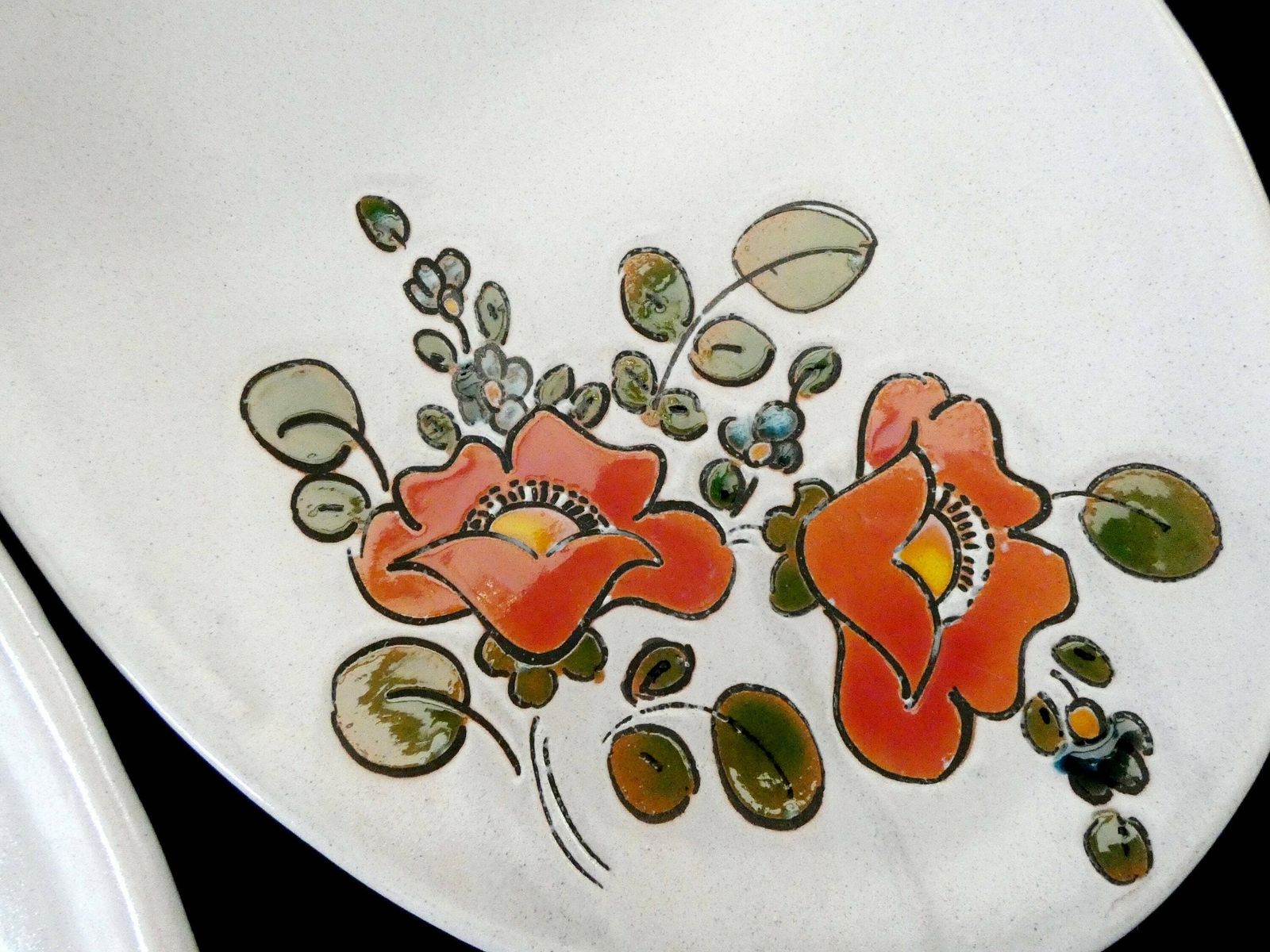 Vintage Vallauris Aspergeschotel – Frans Majolica Serveerset, Vallauris Aardewerk, Ca. Jaren 1950 photo 96.0