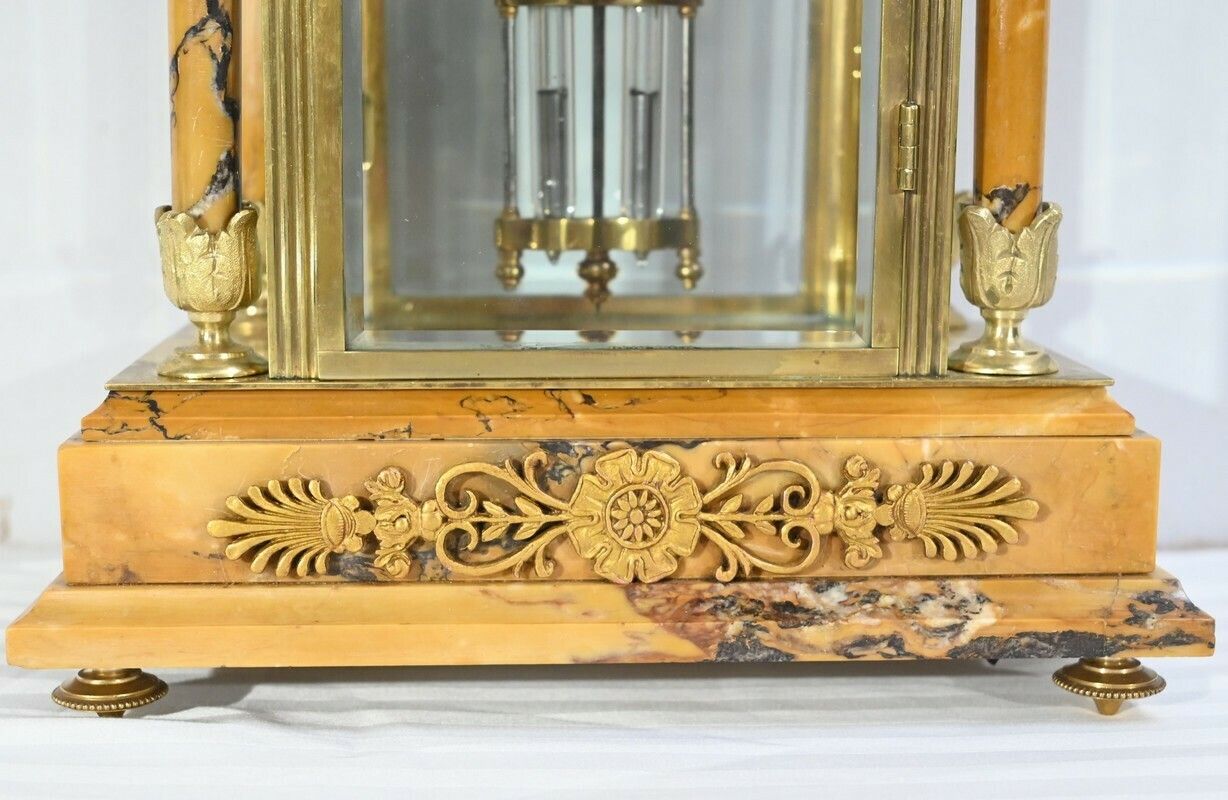 Home Decor Important Fireplace Trim In Marble And Bronze  Empire Style  2nd Part 19th photo