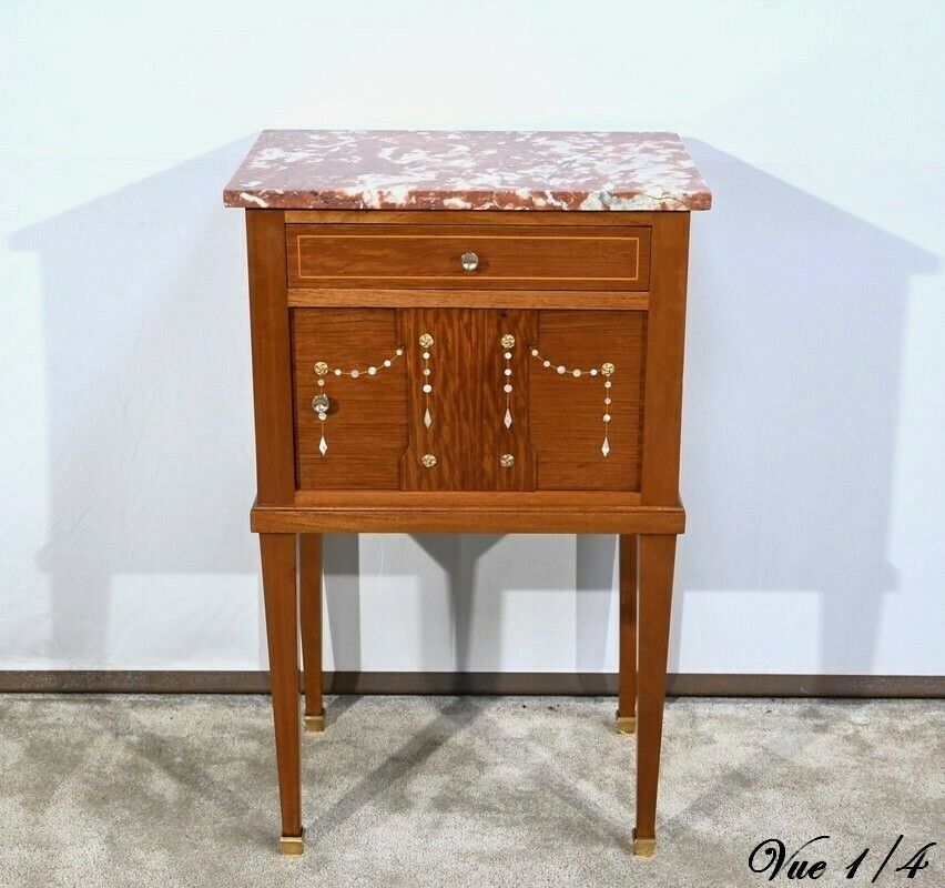 Small Mahogany Living Room Furniture  Directoire Style  1920 photo vinterior