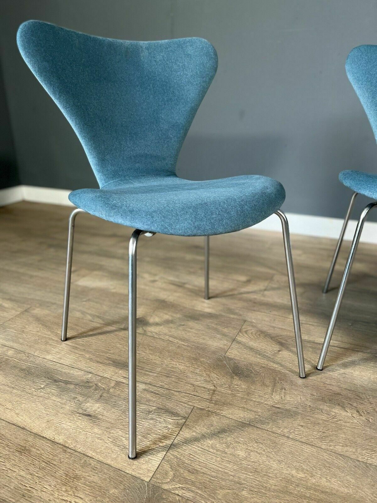 Set Of 3 Fritz Hansen Series 7 Chairs 1969 photo Furniture