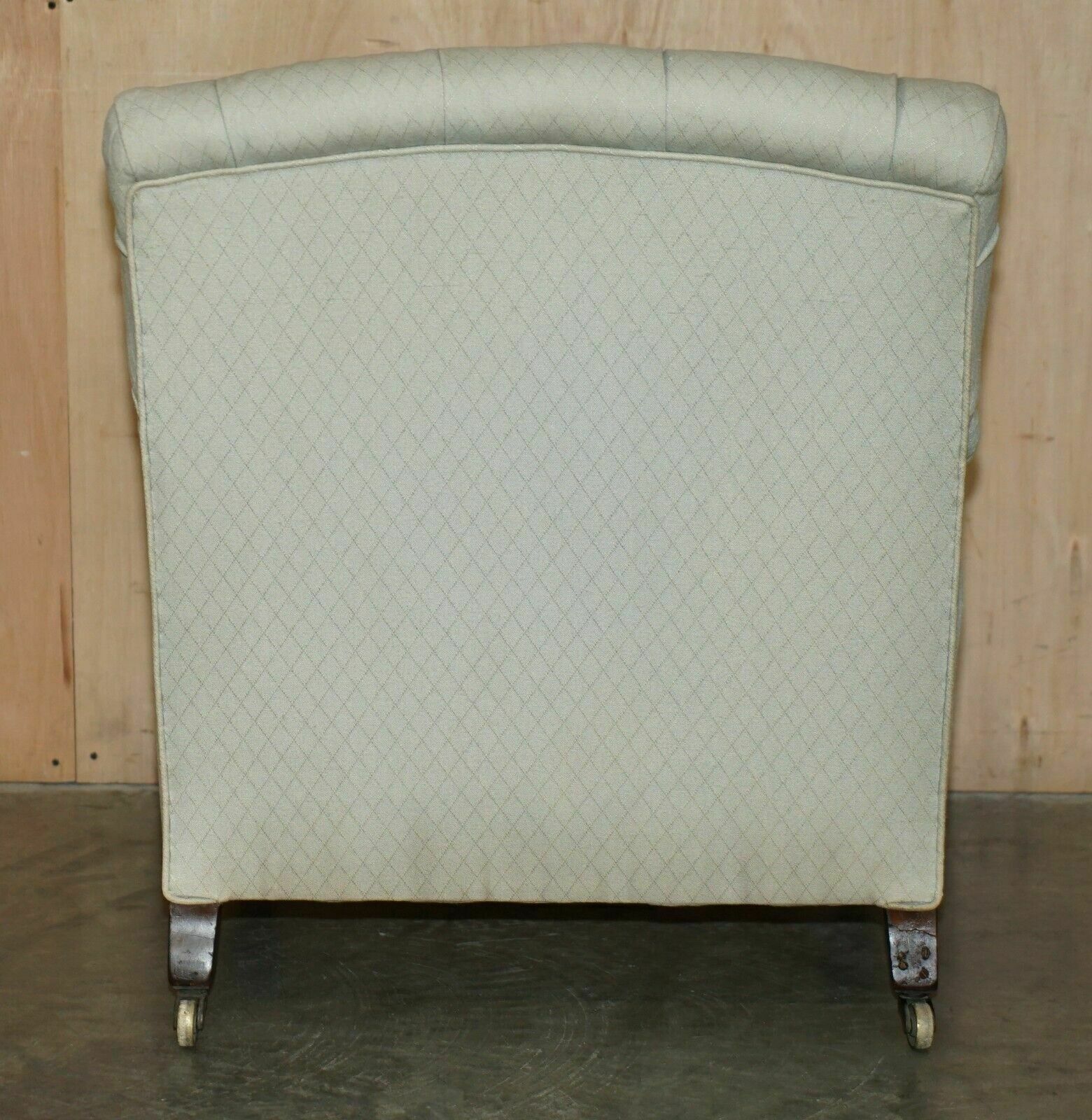 photo vinterior Rare Original Victorian Howard And Sons Bridgewater Armchair Period Upholstery
