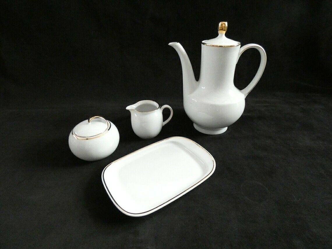 Woonaccessoires Koffie  En Theeservies Van Porselein, Duitsland Bavaria – Winterling Bavaria Koffieservies, Vintage Theeservies, Wit Koffieservies, Kwaliteitsporselein Uit Duitsland photo