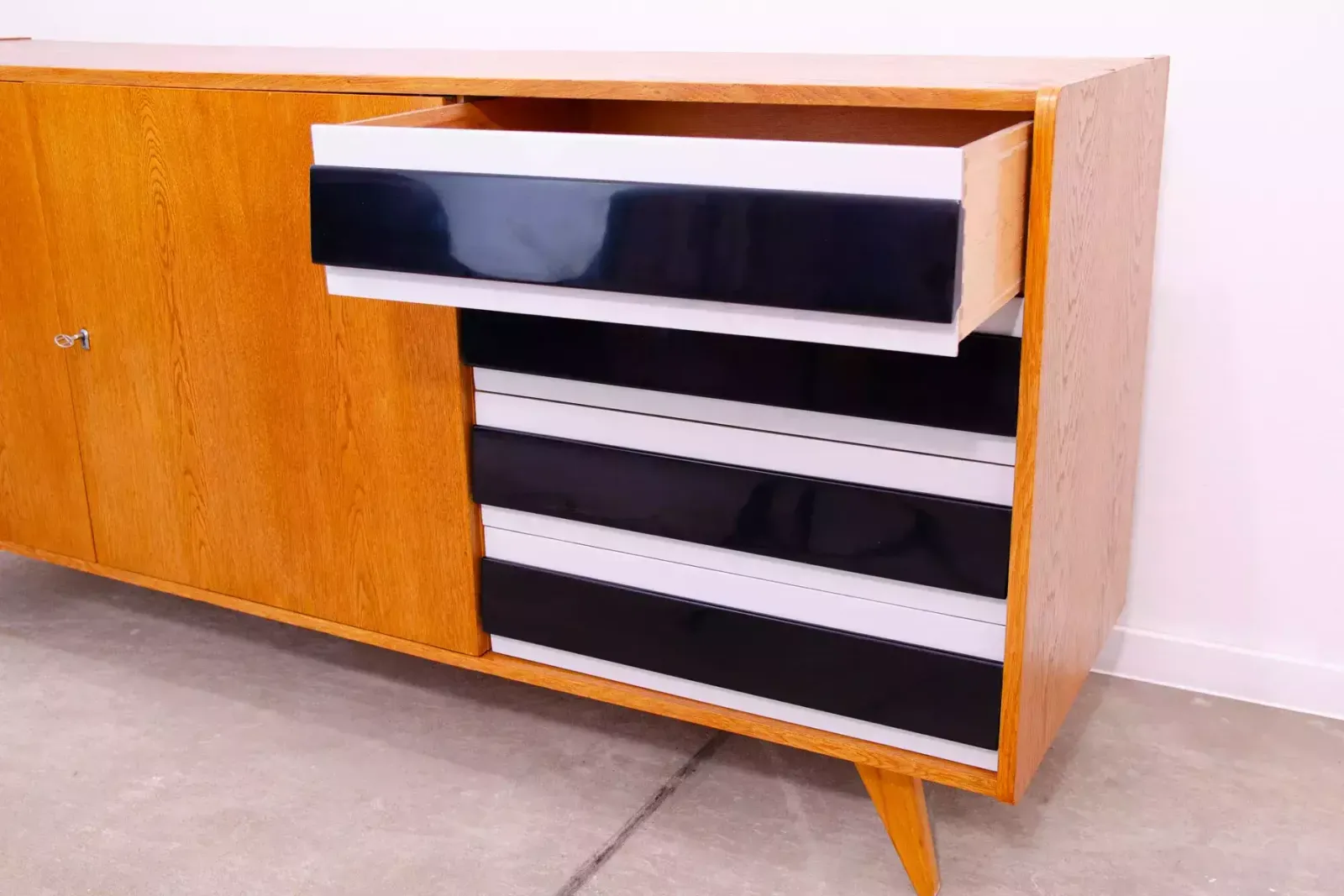 photo furniture Mid Century U 460 Sideboard By Jiří Jiroutek For Interiér Praha  Czechoslovakia