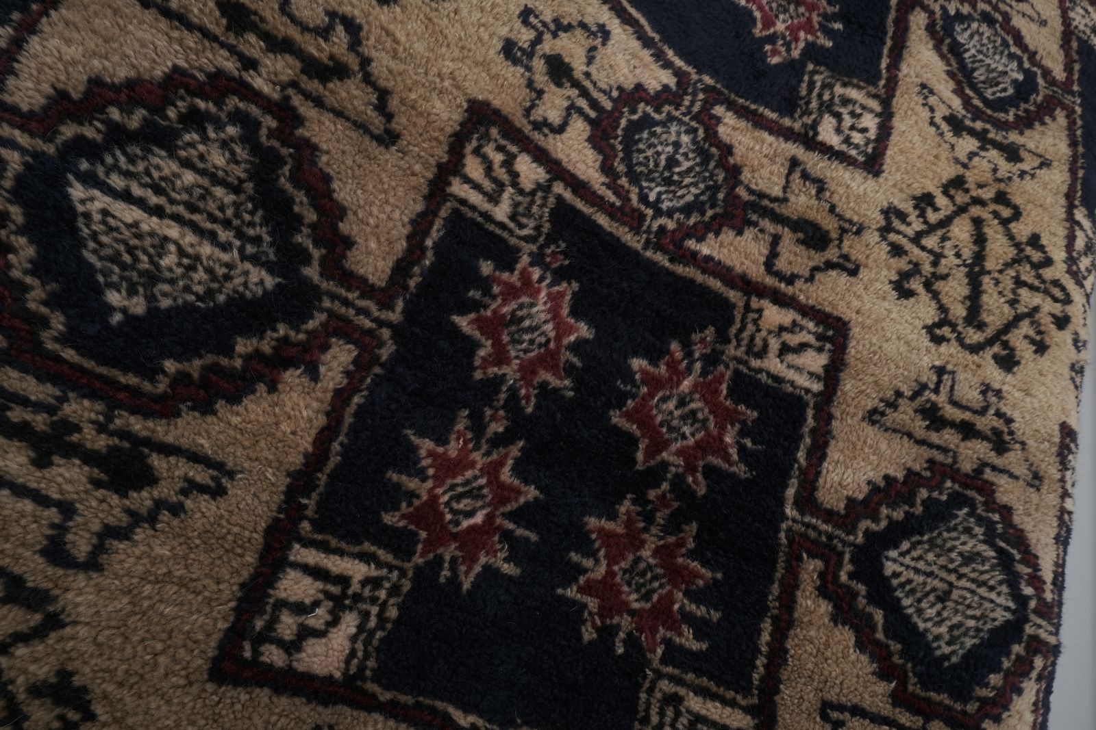 1960s Vintage Brown Turkish Tulu Rug 2'11'' X 6'4'' photo vinterior