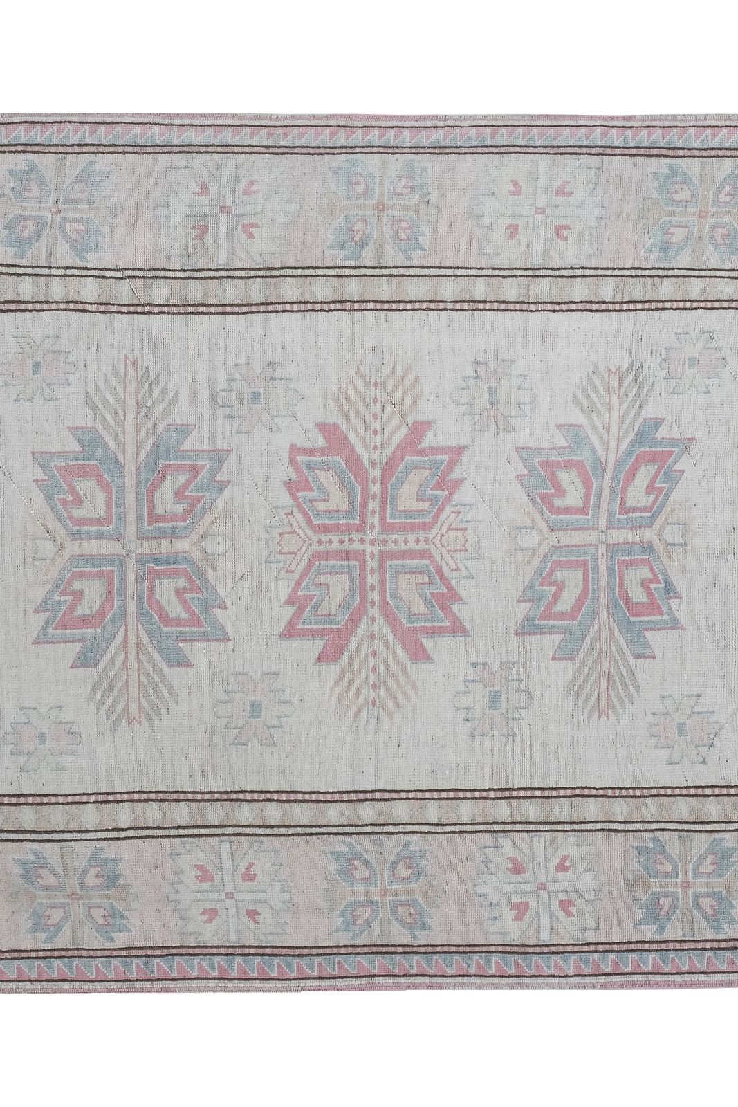 Decorative Soft Muted Color Turkish Oushak , Living Room  5'11'' X 7'3'' photo furniture
