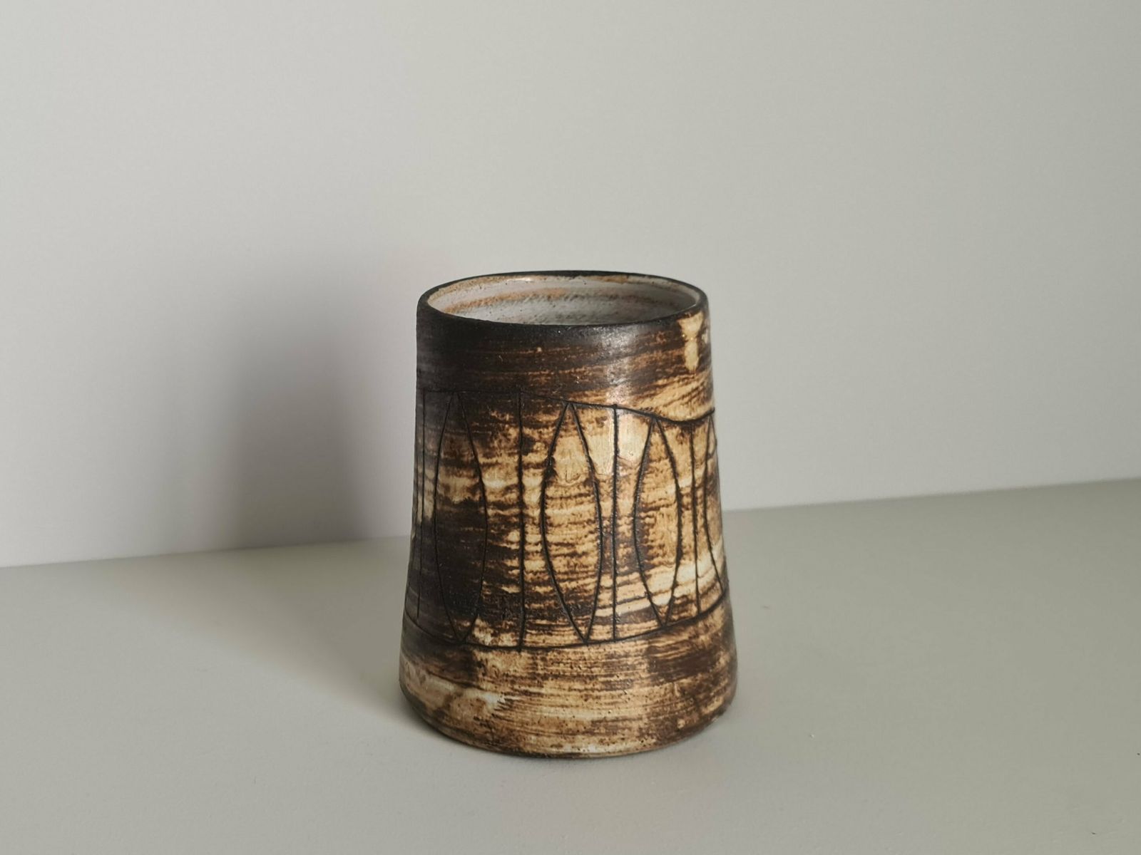 Ceramic Vase By Jacques Pouchain For Atelier Dieulefit, 1960s / Mid Century / Collection / French Ceramics photo Home Decor