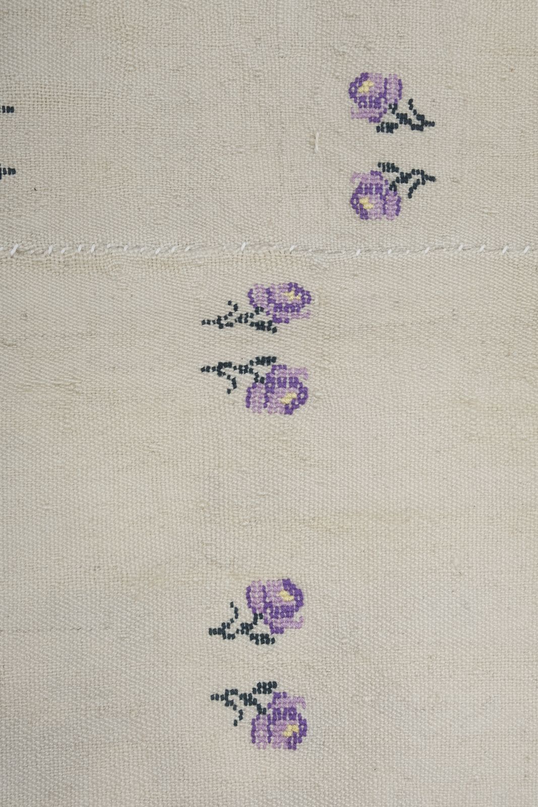 Turkish Natural Kilim With Fruits Pattern 3'11'' X 5'4'' photo buy