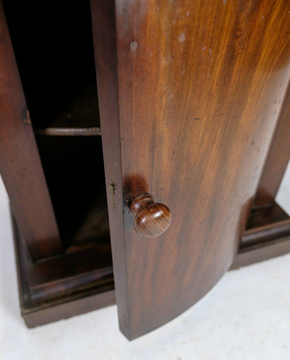 Entrance Furniture In Mahogany With Curved Front From 1860s photo buy