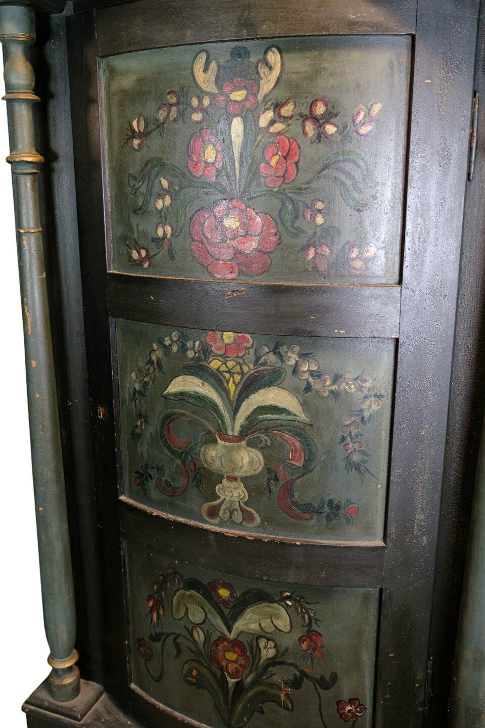 Hedebo Cabinet With Flowers Decoration From 1836s photo for sale