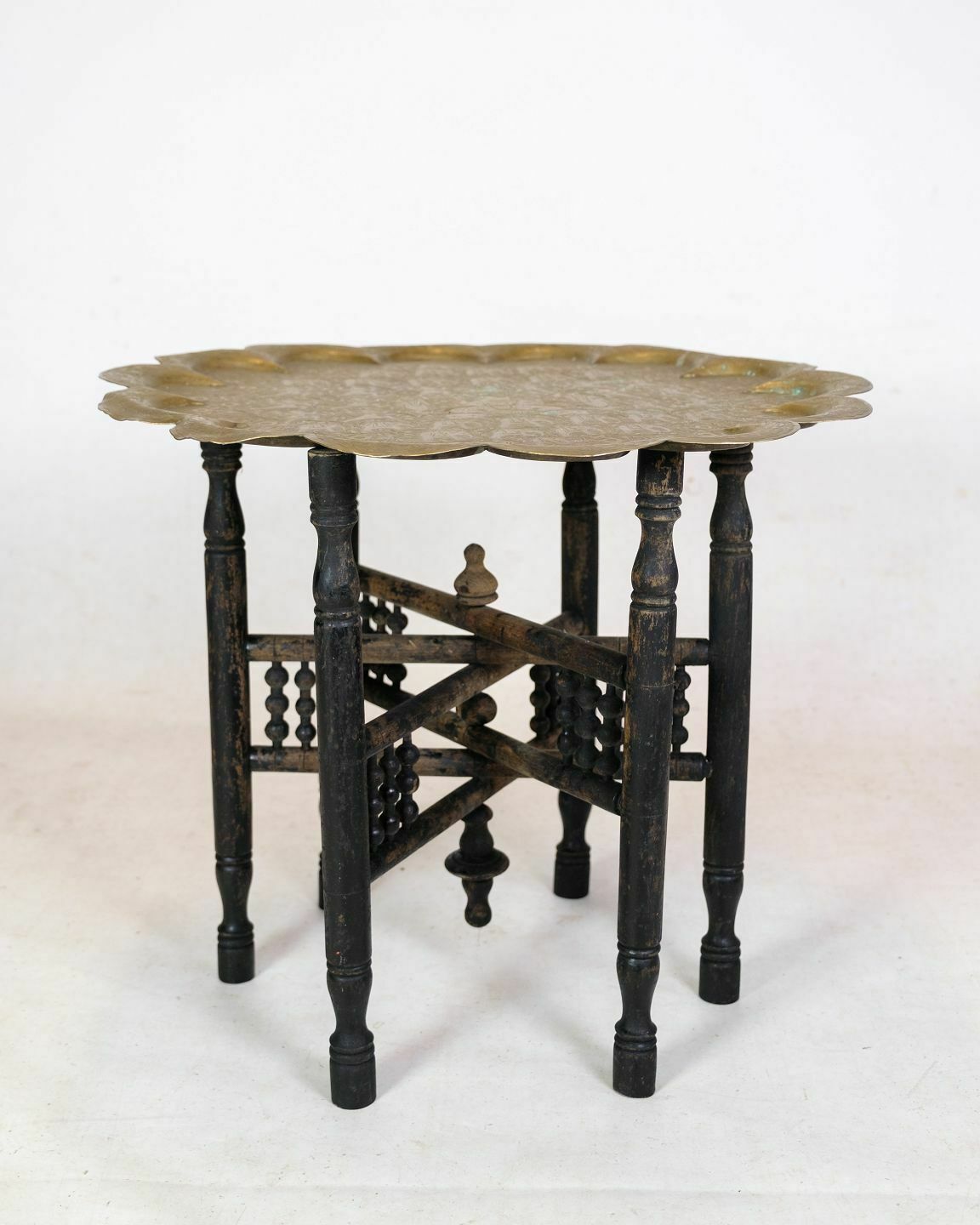 Table Indian Origin In Brass From 1950