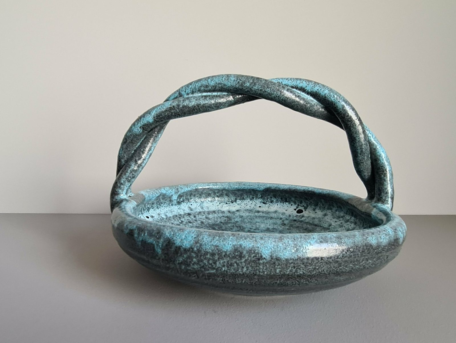 Fruit Bowl Or Dish Vallauris / 50s / French Ceramics / Craft Work / France / 20th Century photo Home Decor