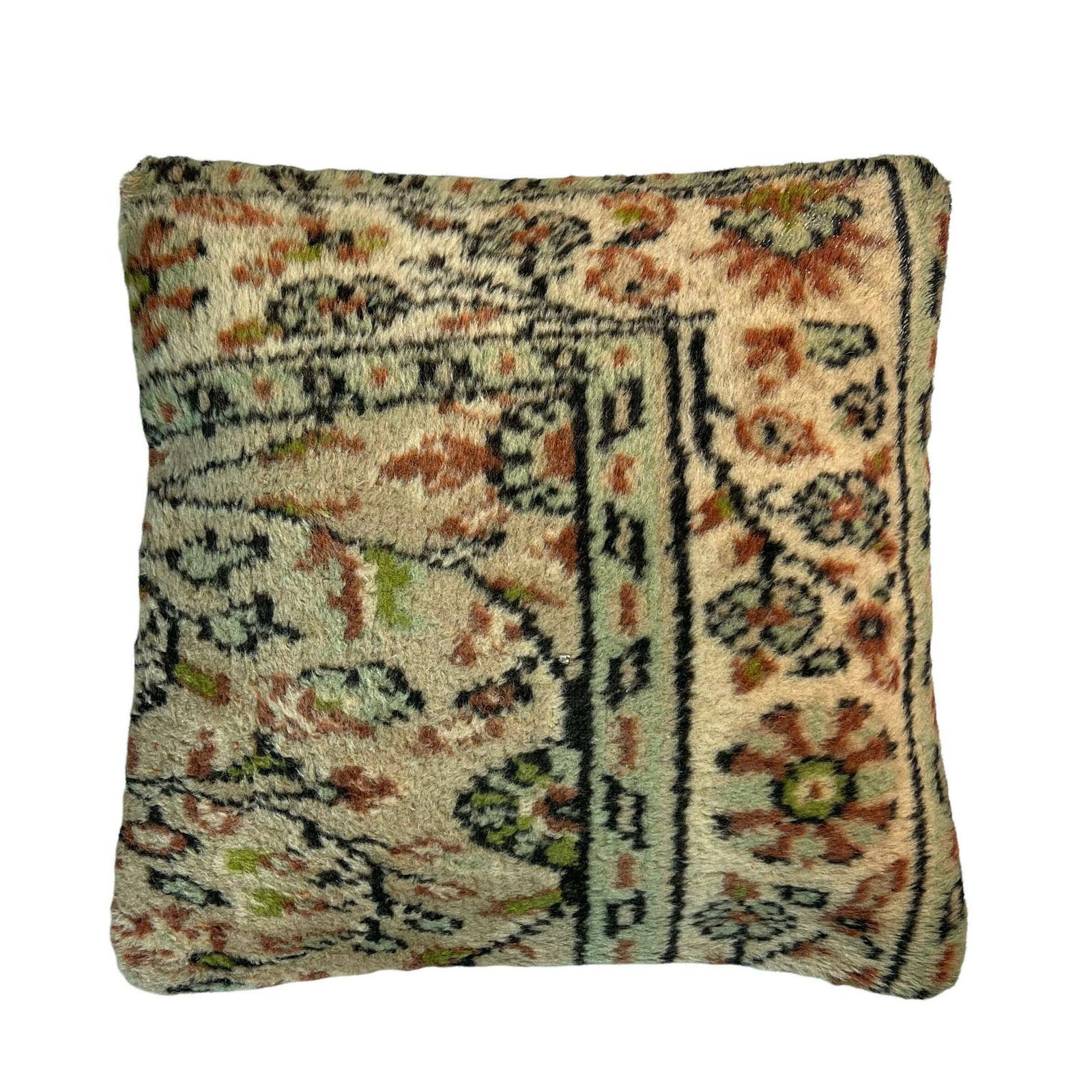 18'' X 18'' Vintage Handgemaakte Tapijtkussenhoes, 45 X 45 Cm Decoratieve Tapijtkussenhoes, Grote Vintage Turkse Tapijtkussenhoes