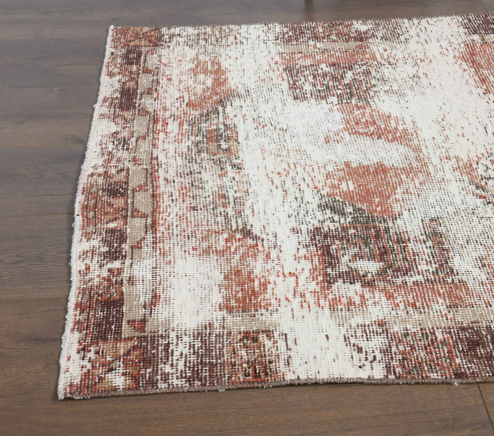3x11 Distressed Antique Rug, Turkish Vintage Oushak Rug, Hallway Kitchen Runner, Handmade Wool Rugs, One Of A Kind, Farmhouse Decor, Carpet photo 391.0