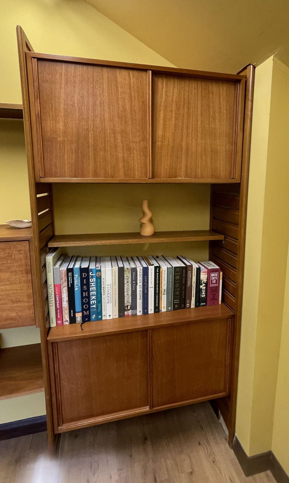 Mid Century Modern 3 Unit Ladderax System Teak Wood Excellent Condition Rare Find photo 1200.0