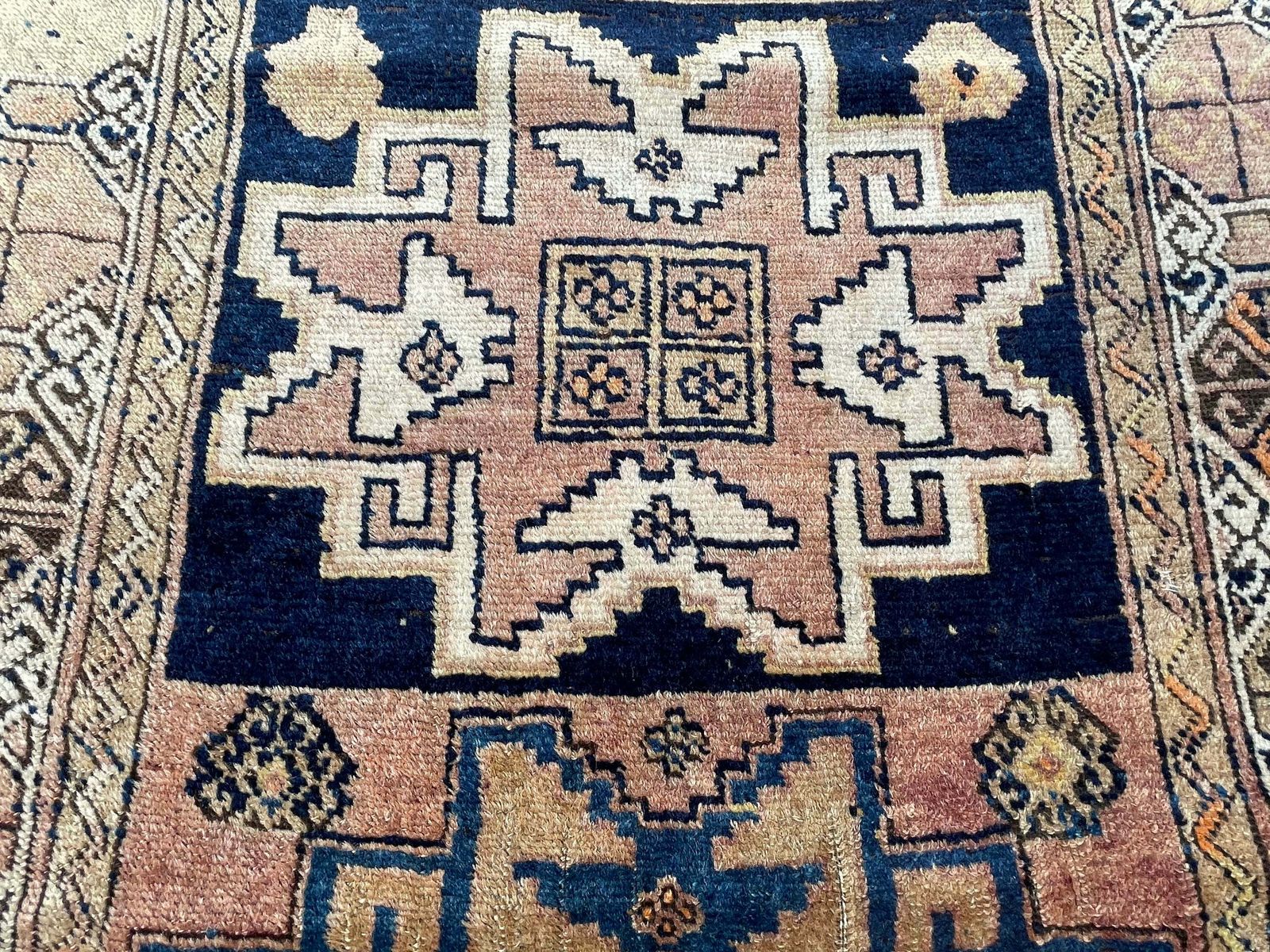 Antique Turkish Rug Runner ,Feiner Handgeknüpfter Orientteppich Türkisch Teppich Läufer , 326 X 96 Cm photo for sale