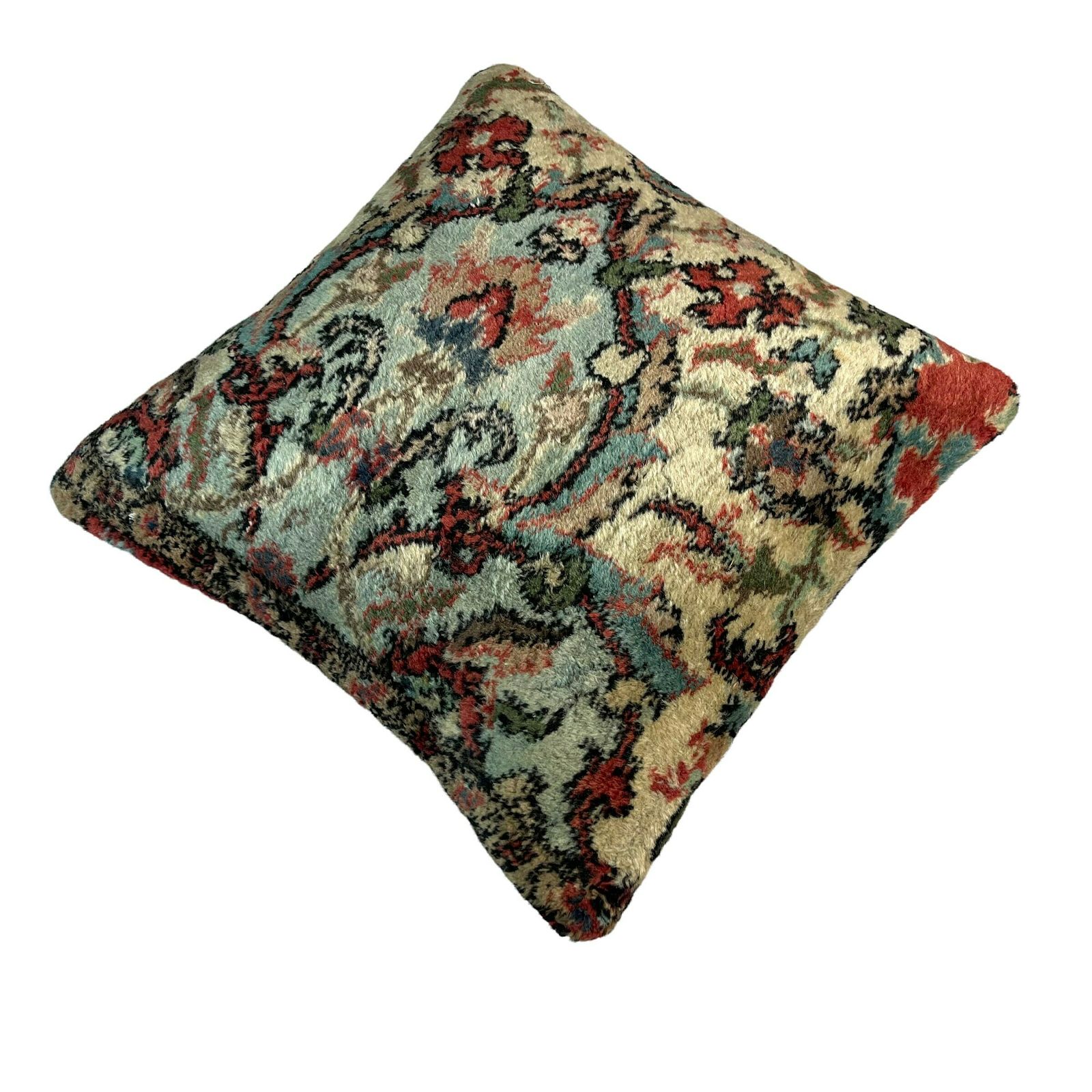 18'' X 18'' Vintage Handgemaakte Tapijtkussenhoes, 45 X 45 Cm Decoratieve Tapijtkussenhoes, Grote Vintage Turkse Tapijtkussenhoes photo buy