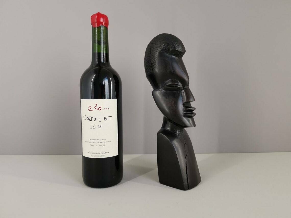 photo for sale Afrikaanse Buste In Exotisch Hout, Uit De Volle Massa Gesneden. Zeer Zwaar. Afrikaanse Decoratie, Afrikaanse Kunst, Ca. Jaren 1980, 20e Eeuw.