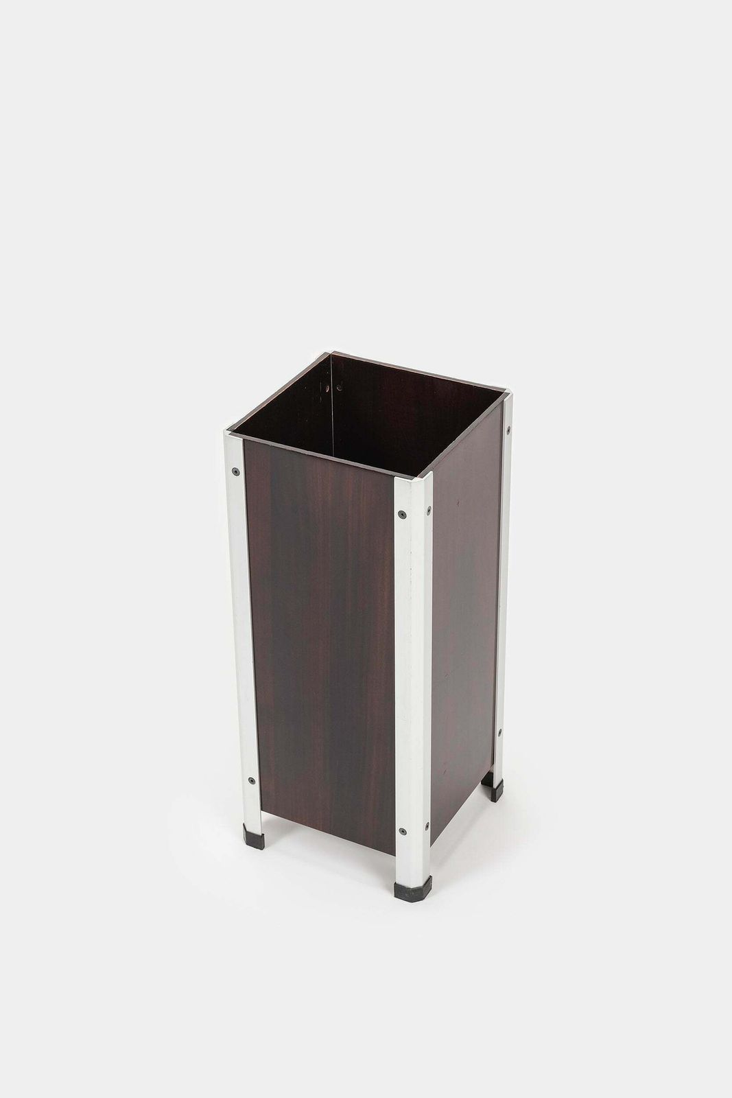 Gianni Moscatelli, Umbrella Stand, Rosewood And Aluminium, Formanova, 60s photo furniture