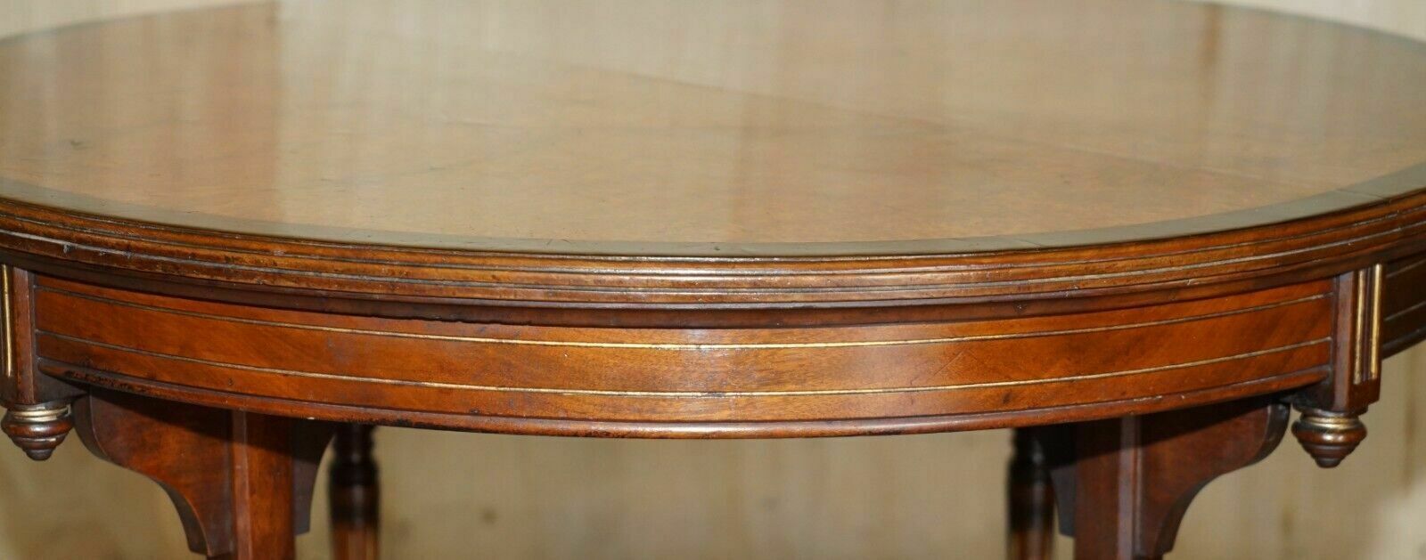 photo furniture Gillows Of Lancaster Aesthetic Movement Amboyna Burr Walnut Occasional Table
