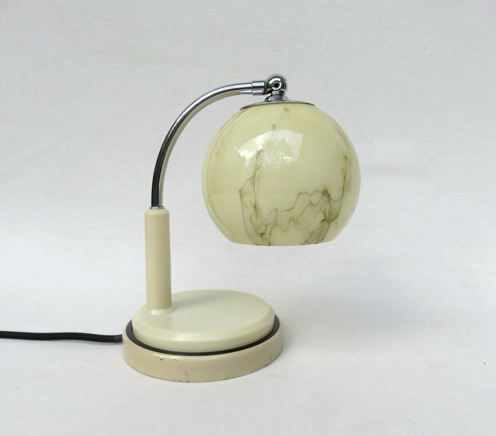 Bauhaus Table Lights By Marianne Brandt For Ruppel Works, 1920s, Set Of 2 photo 18762.05