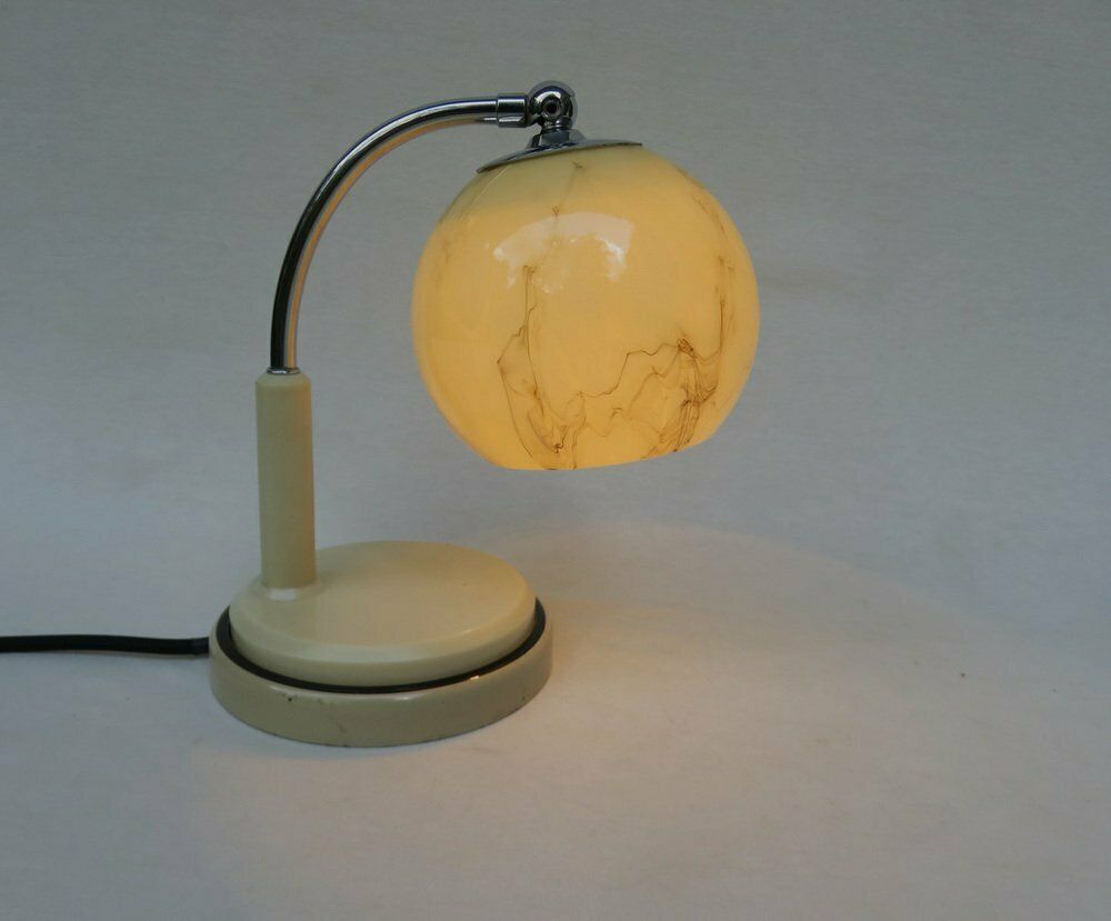 photo buy Bauhaus Table Lights By Marianne Brandt For Ruppel Works, 1920s, Set Of 2